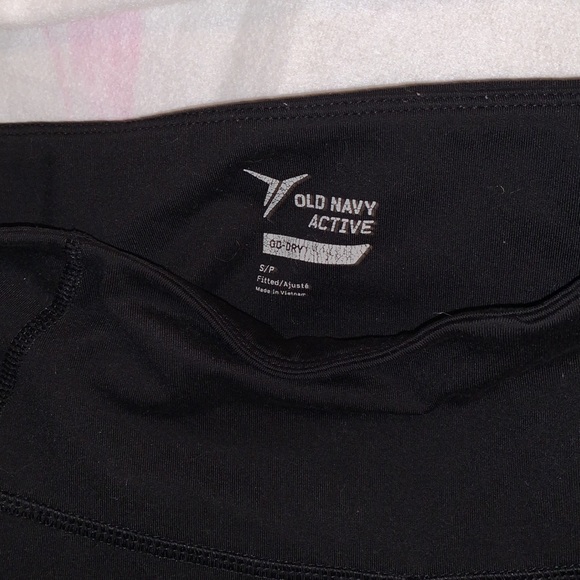 3/4 length leggings black old navy size small - Picture 2 of 2